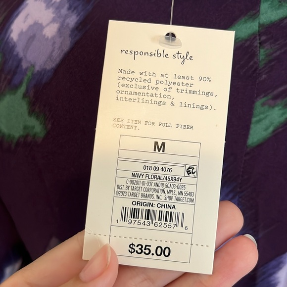 A New Day Purple Floral High-Low Dress - Picture 8 of 10